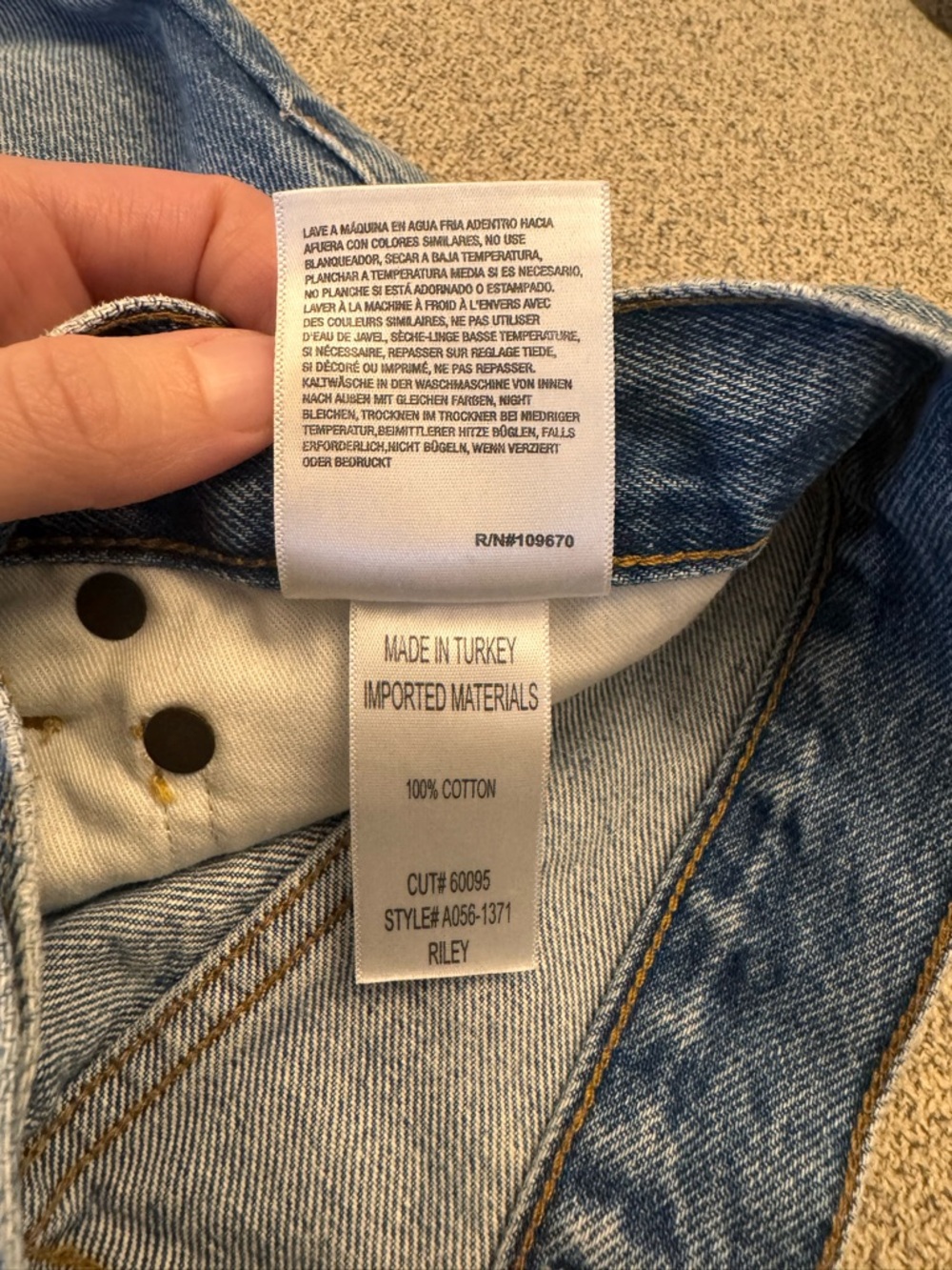 Agolde Riley Jeans - Picture 7 of 11